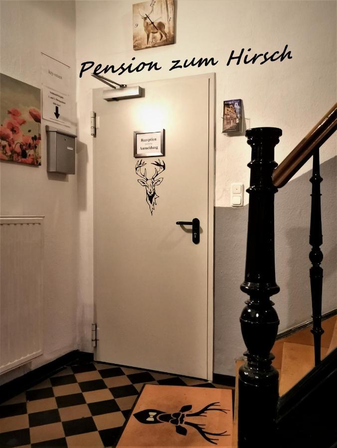 Hotel-Pension Zum Hirsch 하터쉐임 외부 사진