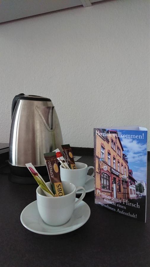 Hotel-Pension Zum Hirsch 하터쉐임 외부 사진