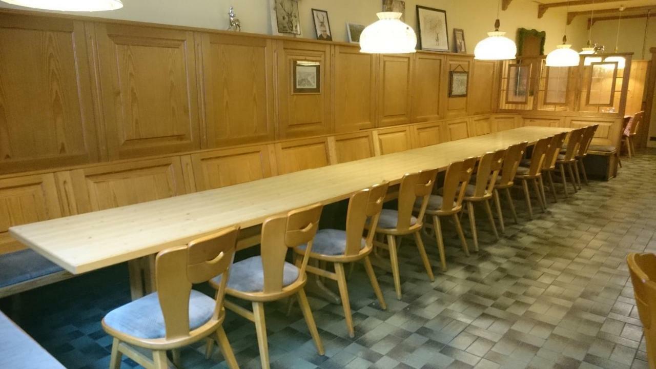 Hotel-Pension Zum Hirsch 하터쉐임 외부 사진